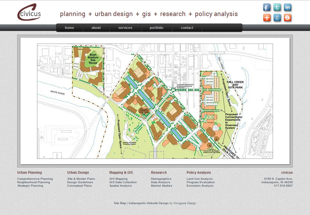 Civicus Planning Website