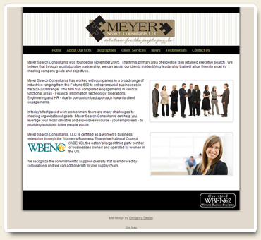 Meyer Search Consultants Website