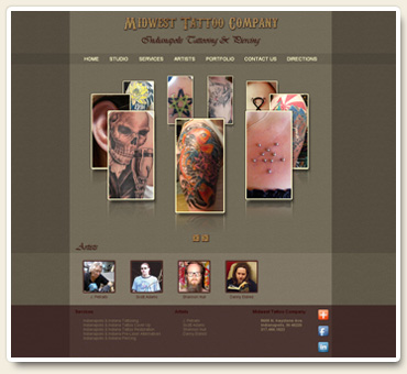 Midwest Tattoo Company Website