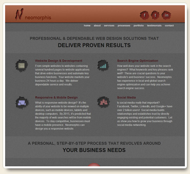 neomorphis Website
